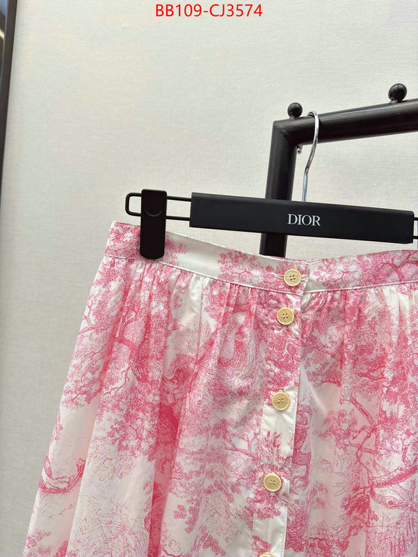 Clothing-Dior top fake designer ID: CJ3574 $: 109USD