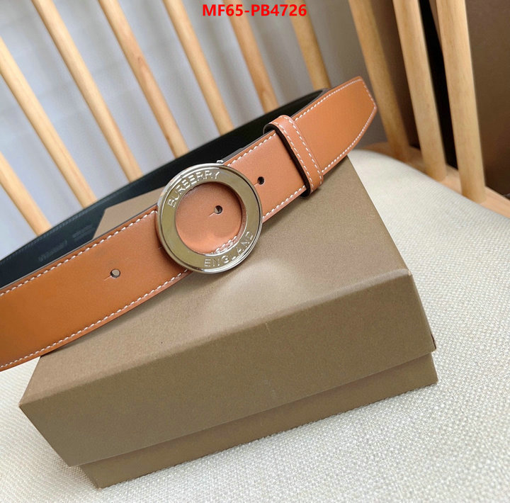 Belts-Burberry replicas ID: PB4726 $: 65USD