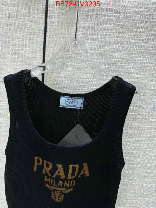Clothing-Prada shop designer replica ID: CV3205 $: 72USD