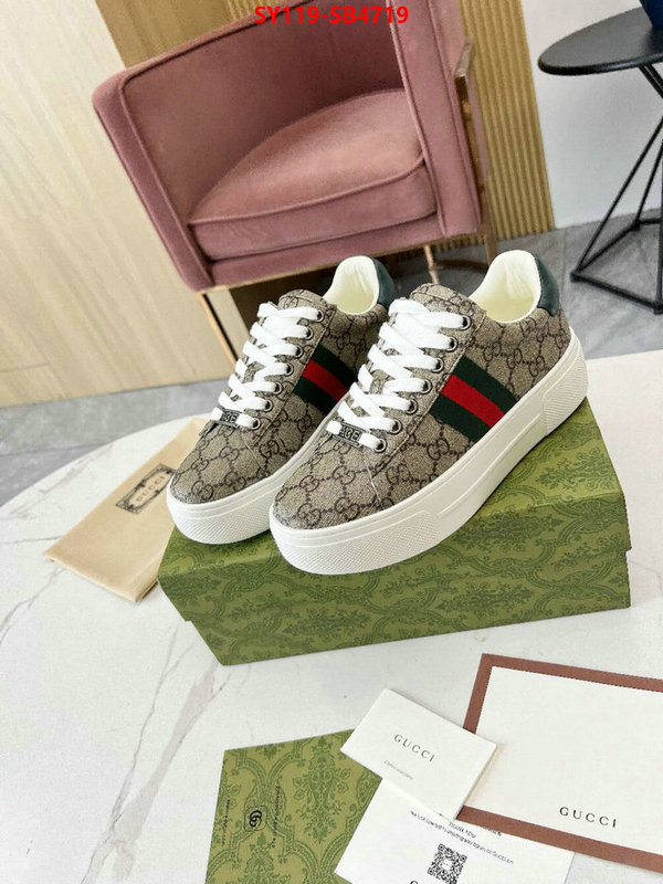 Men Shoes-Gucci 2024 aaaaa replica customize ID: SB4719 $: 119USD