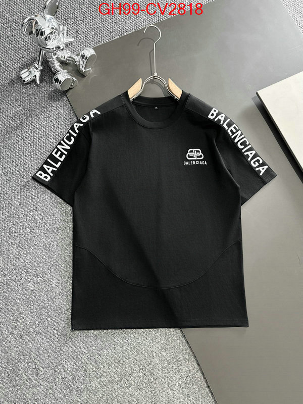 Clothing-Balenciaga mirror quality ID: CV2818 $: 99USD