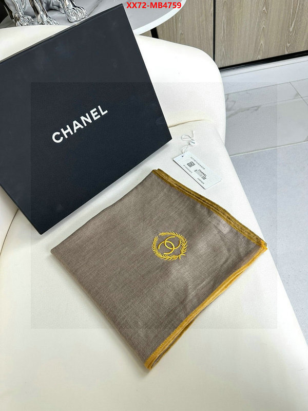 Scarf-Chanel where can i buy the best quality ID: MB4759 $: 72USD
