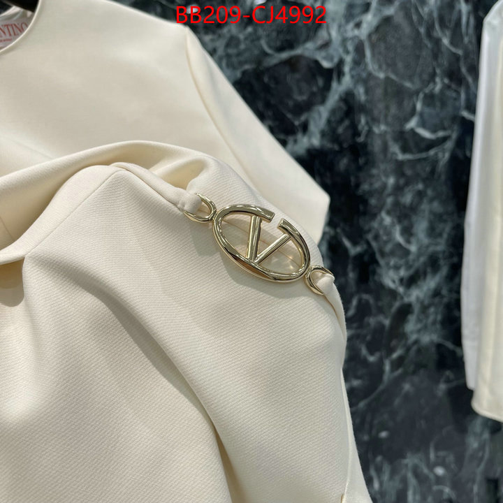 Clothing-Valentino buy 1:1 ID: CJ4992 $: 209USD