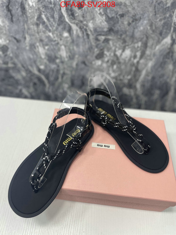 Women Shoes-Miu Miu high quality online ID: SV2908 $: 89USD