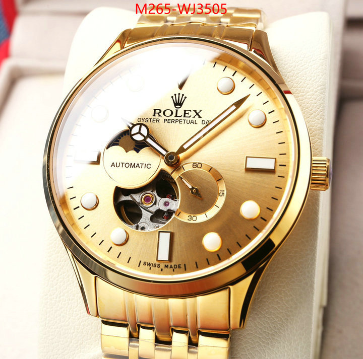 Watch(TOP)-Rolex replica 2024 perfect luxury ID: WJ3505 $: 265USD