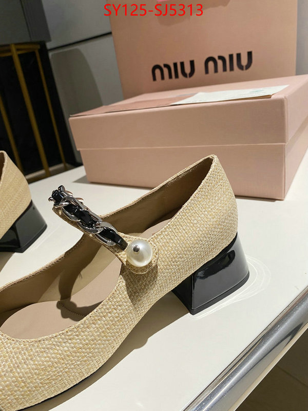 Women Shoes-Miu Miu customize the best replica ID: SJ5313 $: 125USD