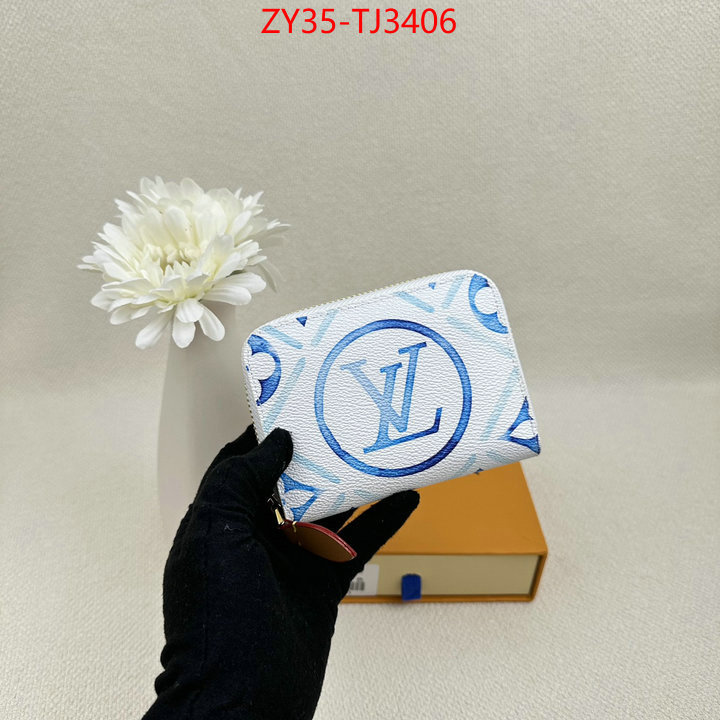 LV Bags(4A)-Wallet best luxury replica ID: TJ3406 $: 35USD,