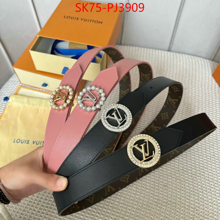 Belts-LV designer wholesale replica ID: PJ3909 $: 75USD
