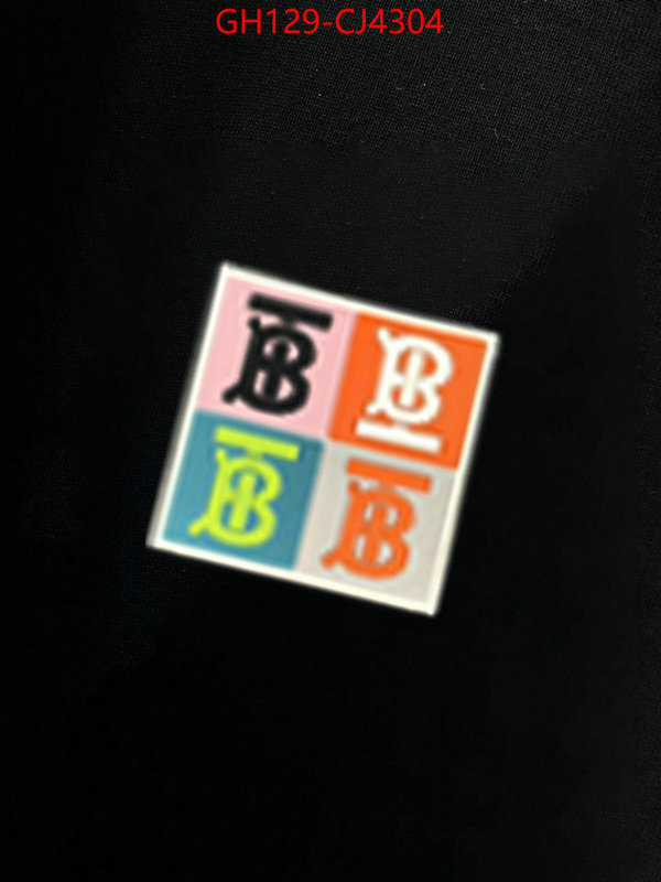 Clothing-Burberry knockoff highest quality ID: CJ4304 $: 129USD