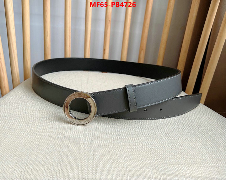 Belts-Burberry replicas ID: PB4726 $: 65USD