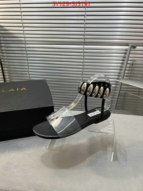 Women Shoes-ALAIA aaaaa+ replica designer ID: SJ5191 $: 129USD