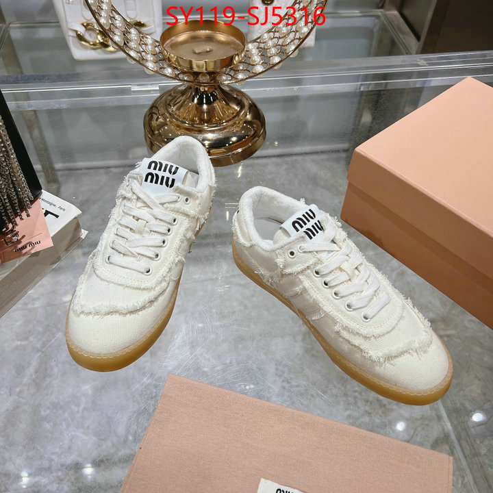 Women Shoes-Miu Miu best wholesale replica ID: SJ5316 $: 119USD