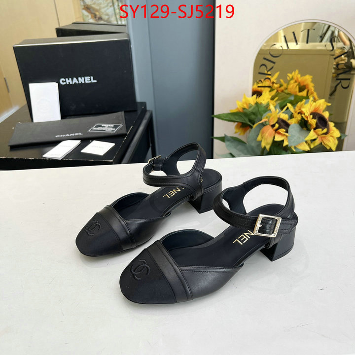 Women Shoes-Chanel what is a 1:1 replica ID: SJ5219 $: 129USD