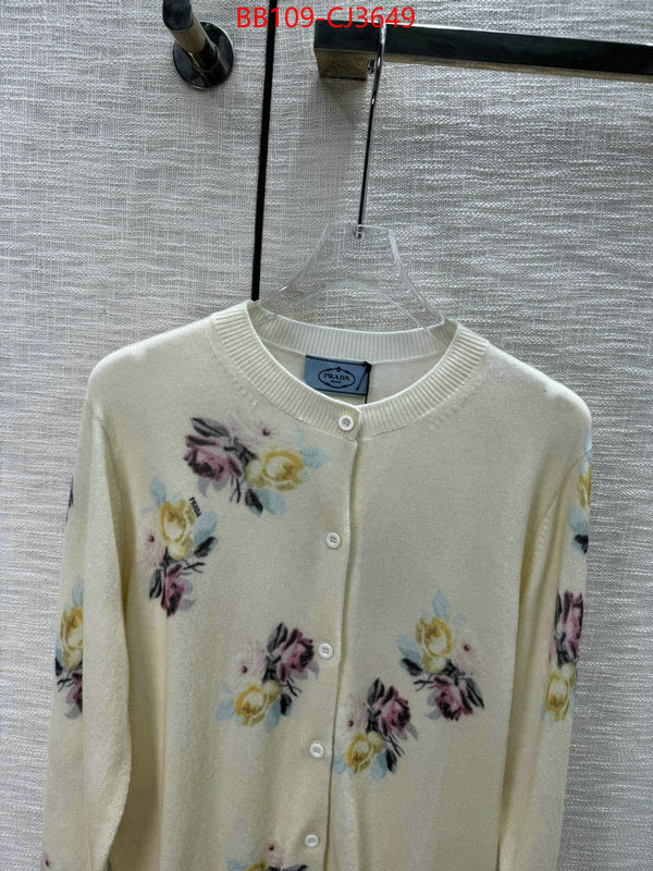 Clothing-Prada high-end designer ID: CJ3649 $: 109USD