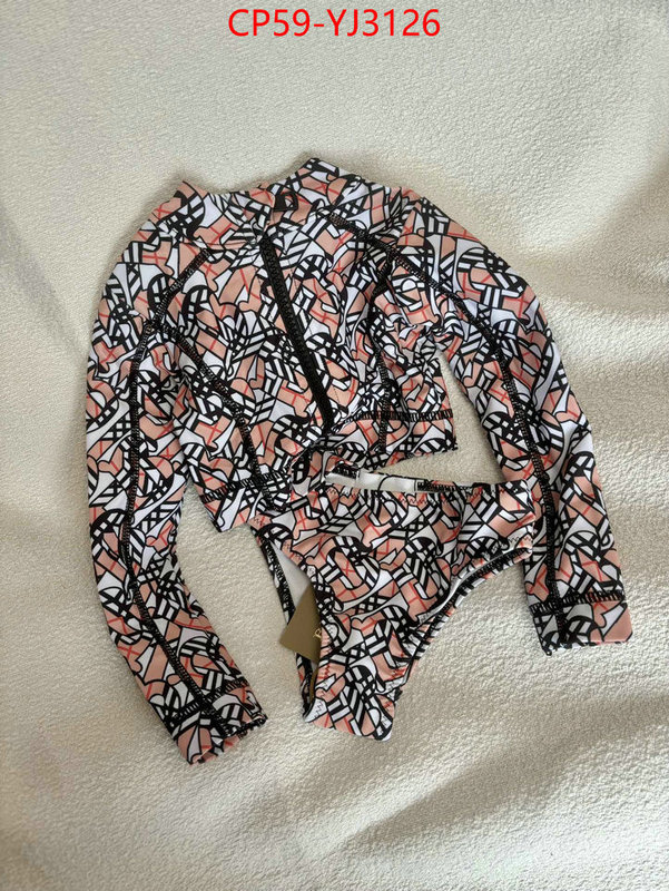 Swimsuit-Burberry cheap ID: YJ3126 $: 59USD