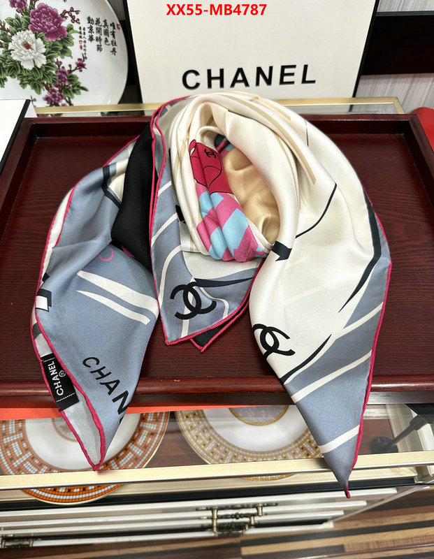 Scarf-Chanel quality replica ID: MB4787 $: 55USD