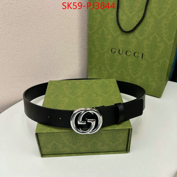 Belts-Gucci best replica new style ID: PJ3844 $: 59USD