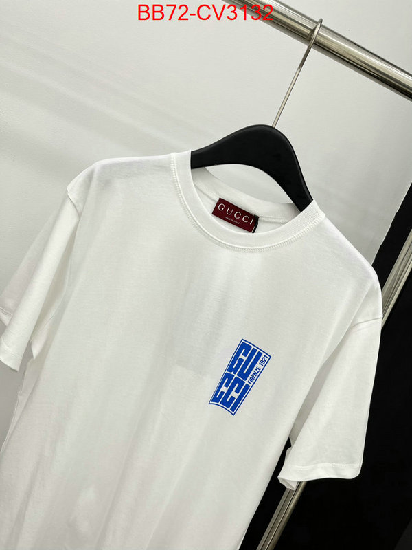 Clothing-Gucci replica for cheap ID: CV3132 $: 72USD