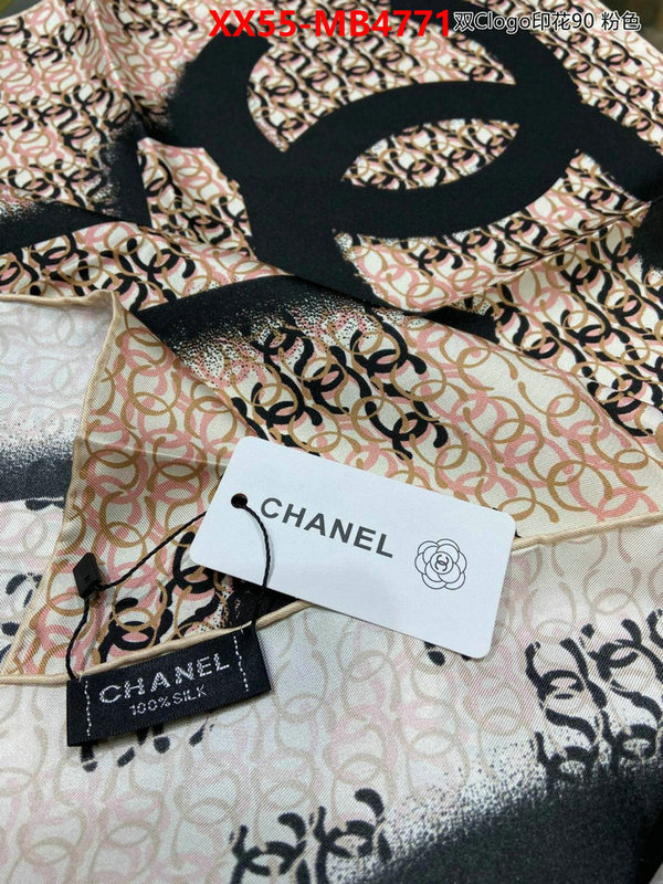 Scarf-Chanel cheap wholesale ID: MB4771 $: 55USD