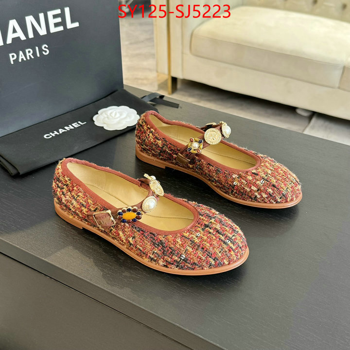 Women Shoes-Chanel where to buy replicas ID: SJ5223 $: 125USD