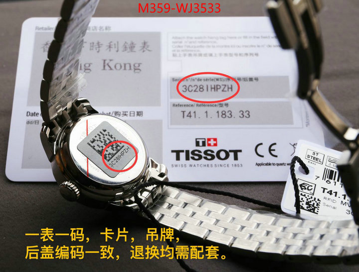 Watch(TOP)-Tissot where could you find a great quality designer ID: WJ3533 $: 359USD
