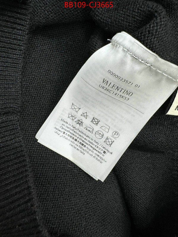 Clothing-Valentino wholesale replica shop ID: CJ3665 $: 109USD