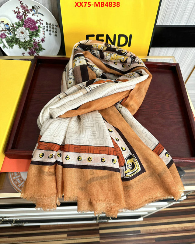 Scarf-Fendi top quality fake ID: MB4838 $: 75USD