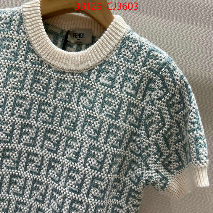Clothing-Fendi perfect replica ID: CJ3603 $: 129USD