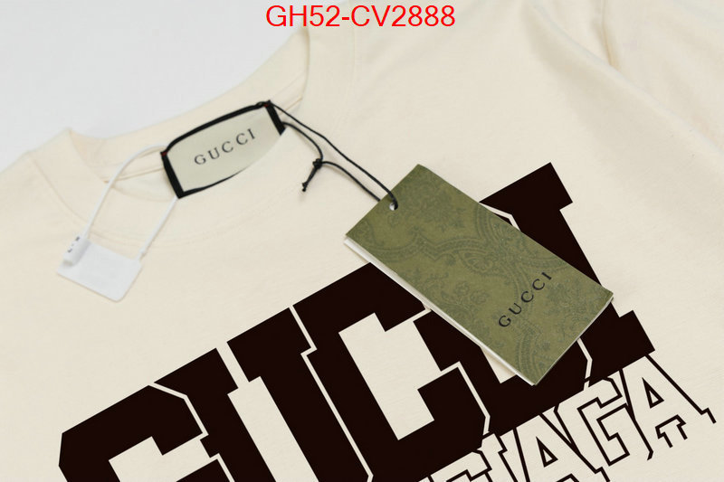Clothing-Gucci best luxury replica ID: CV2888 $: 52USD