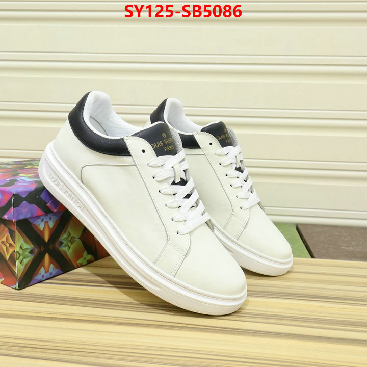 Men Shoes-LV customize best quality replica ID: SB5086 $: 125USD