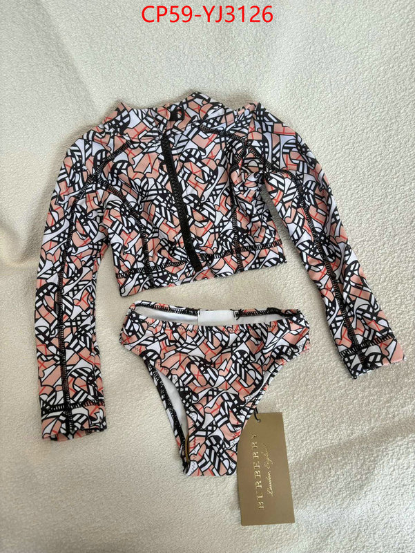 Swimsuit-Burberry cheap ID: YJ3126 $: 59USD