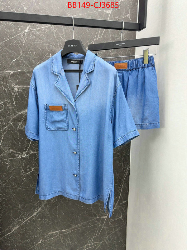 Clothing-Versace designer replica ID: CJ3685 $: 149USD