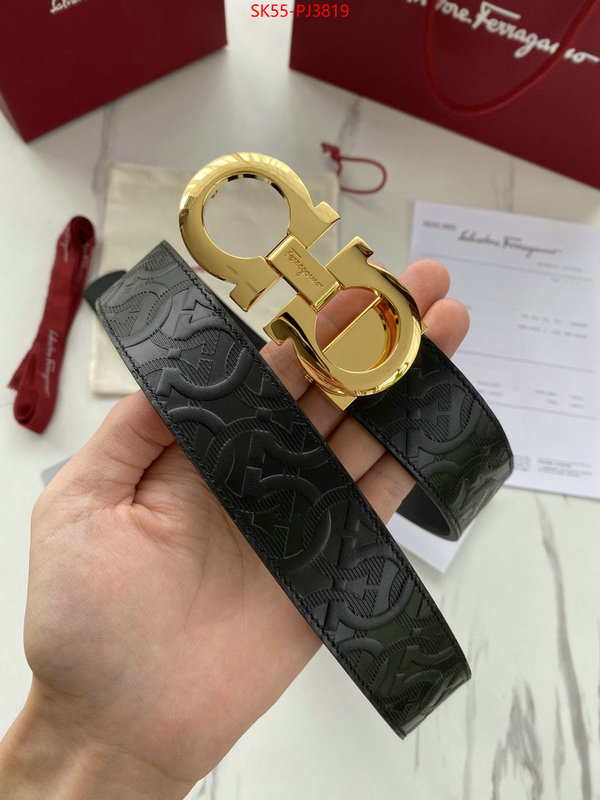 Belts-Ferragamo where can i find ID: PJ3819 $: 55USD