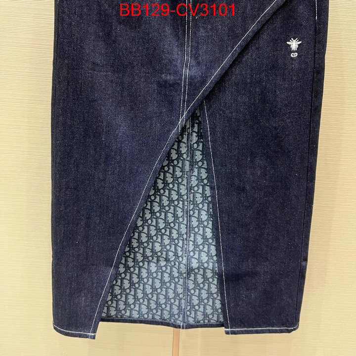 Clothing-Dior top quality fake ID: CV3101 $: 129USD