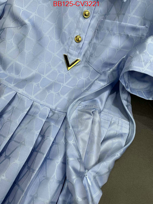 Clothing-Valentino what best designer replicas ID: CV3221 $: 125USD