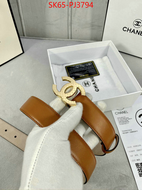 Belts-Chanel the best quality replica ID: PJ3794 $: 65USD