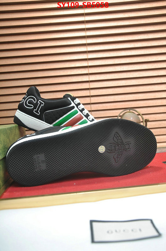 Men Shoes-Gucci how can i find replica ID: SB5058 $: 109USD