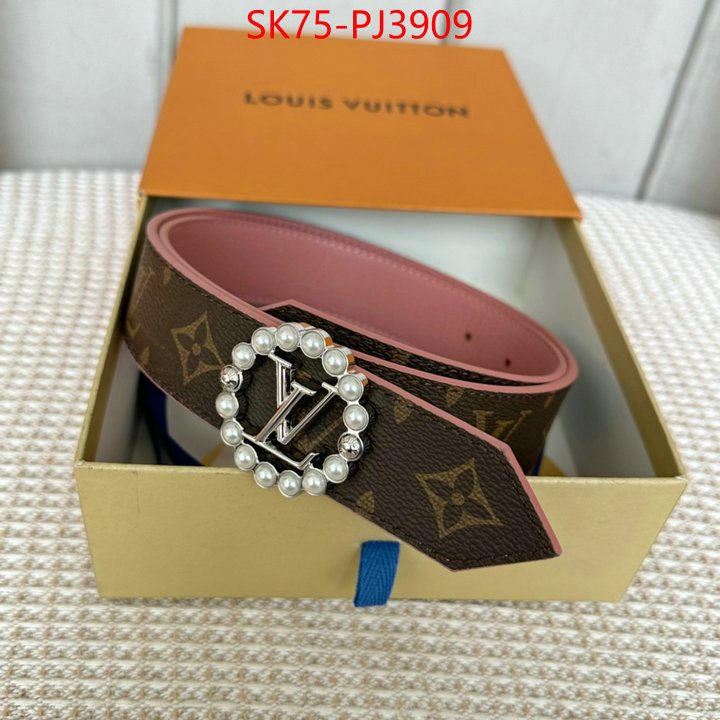 Belts-LV designer wholesale replica ID: PJ3909 $: 75USD