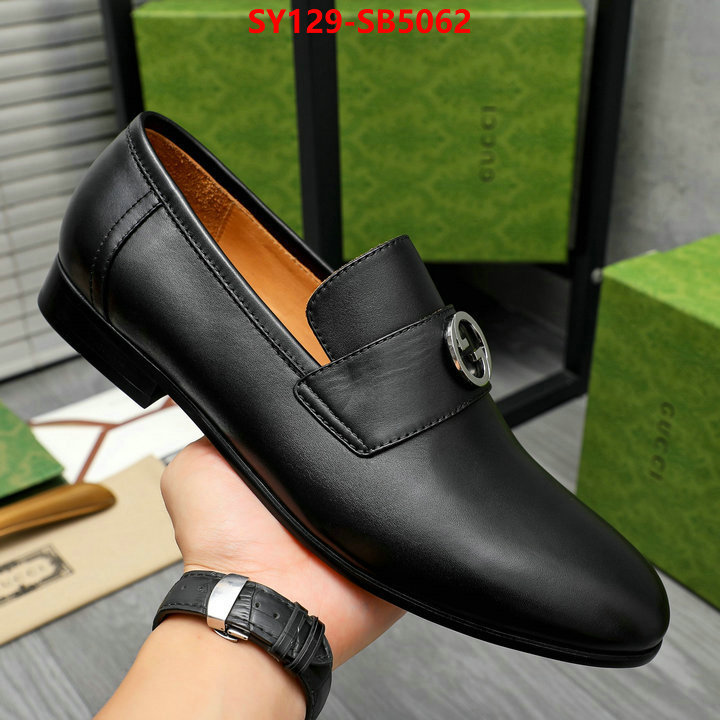 Men Shoes-Gucci buy high-quality fake ID: SB5062 $: 129USD