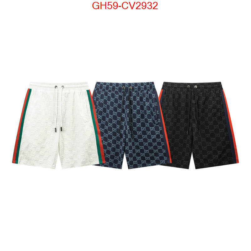 Clothing-Gucci wholesale replica shop ID: CV2932 $: 59USD