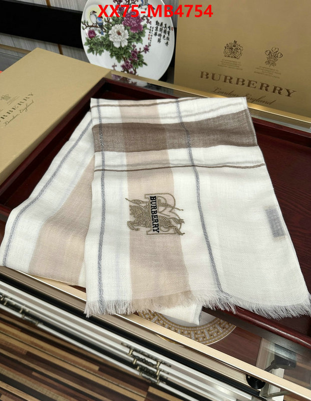 Scarf-Burberry replica ID: MB4754 $: 75USD