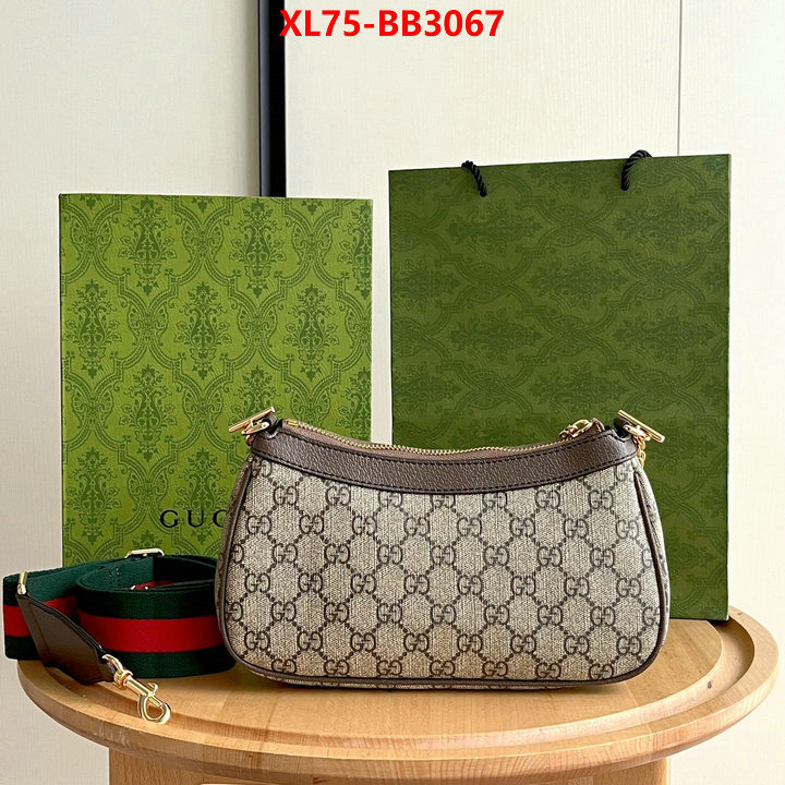 Gucci Bags(4A)-Crossbody- best like ID: BB3067 $: 75USD,