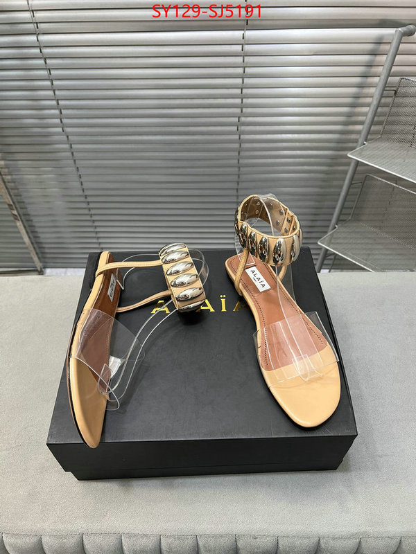 Women Shoes-ALAIA aaaaa+ replica designer ID: SJ5191 $: 129USD