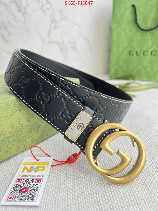 Belts-Gucci practical and versatile replica designer ID: PJ3847 $: 65USD