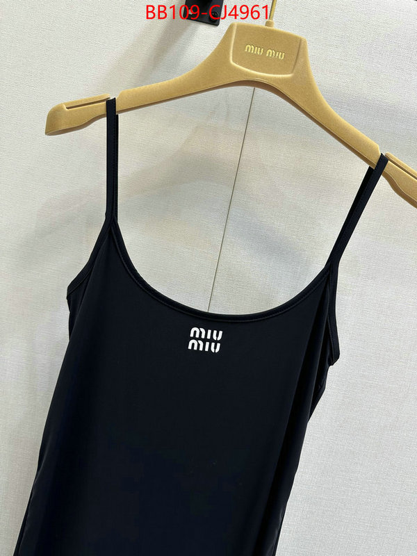 Clothing-MIU MIU high quality 1:1 replica ID: CJ4961 $: 109USD