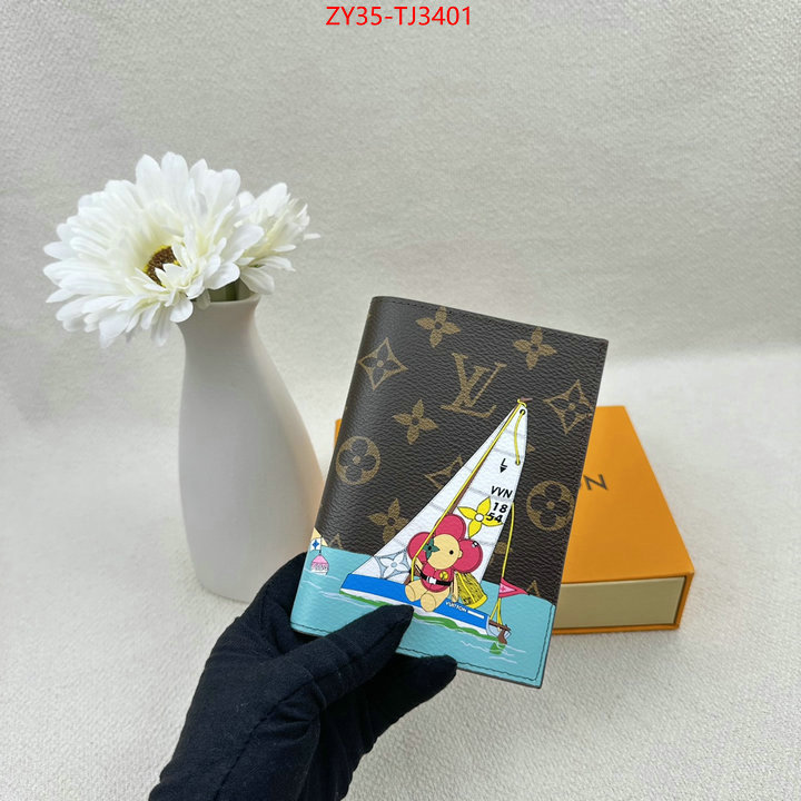 LV Bags(4A)-Wallet 1:1 clone ID: TJ3401 $: 35USD,