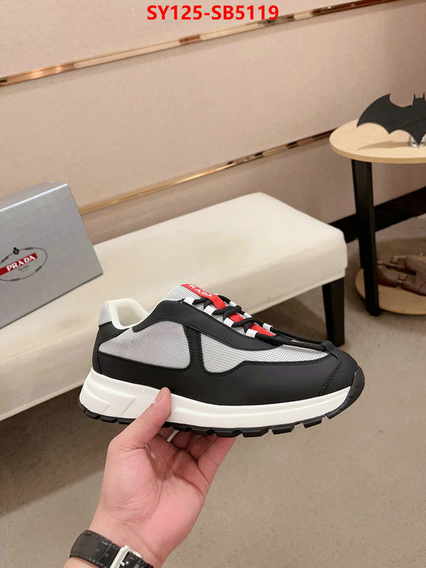 Men shoes-Prada what best replica sellers ID: SB5119 $: 125USD