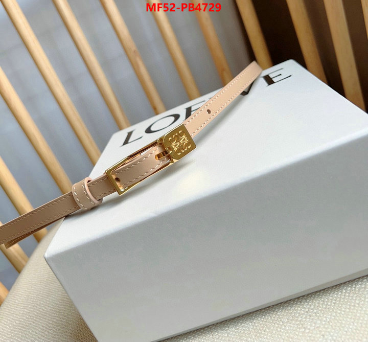 Belts-Loewe wholesale china ID: PB4729 $: 52USD