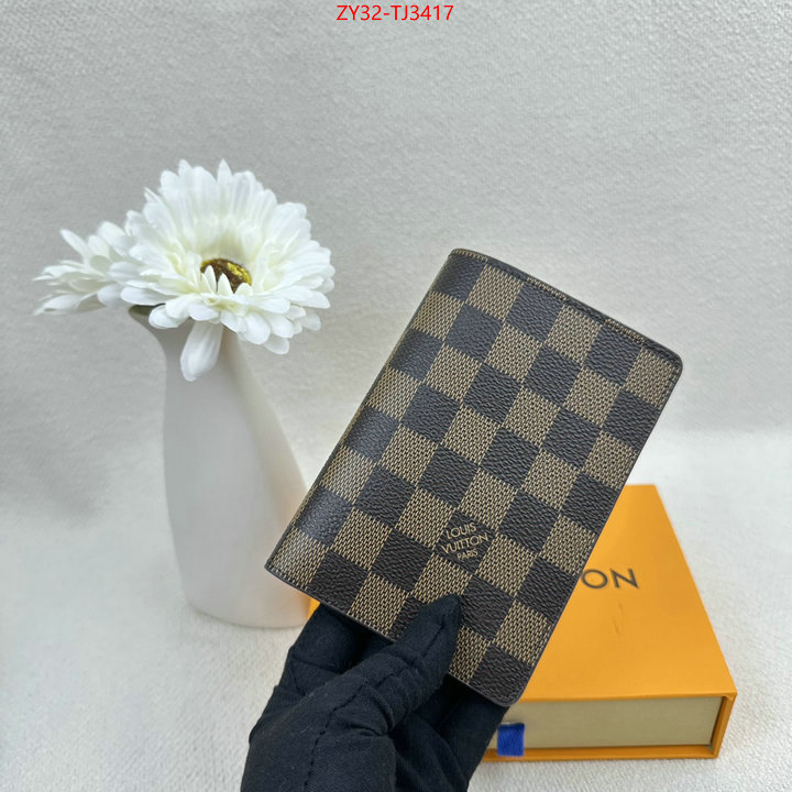 LV Bags(4A)-Wallet replicas buy special ID: TJ3417 $: 32USD,