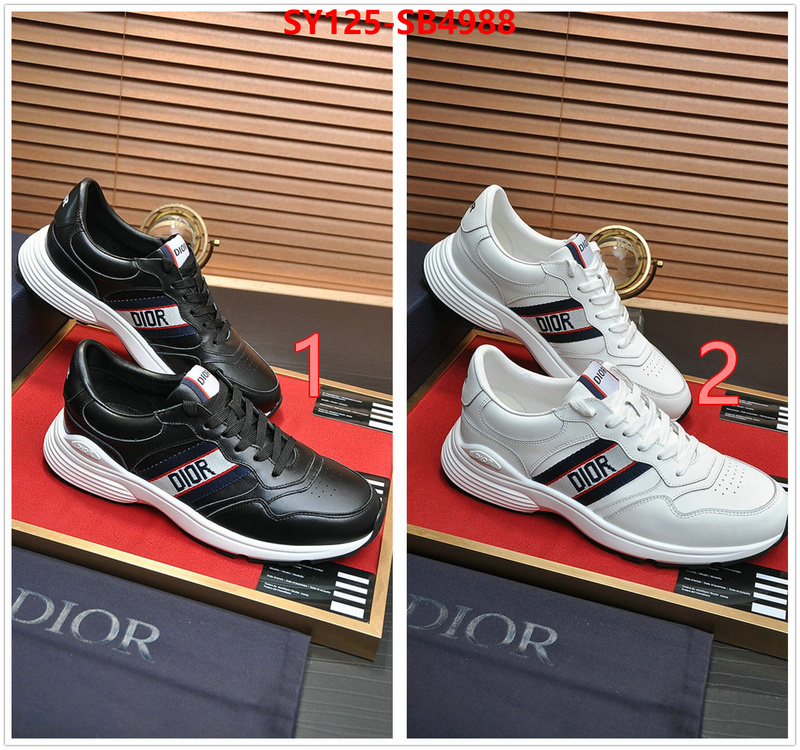 Men shoes-Dior 2024 perfect replica designer ID: SB4988 $: 125USD